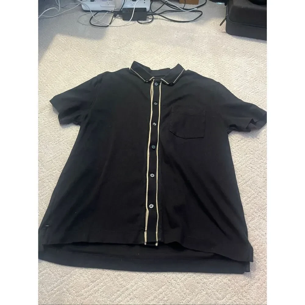 Banana Republic Men’s Short Sleeve Button Down Polo